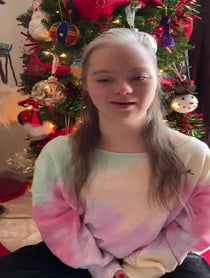 Poster for Birthday video from Megan Bomgaars