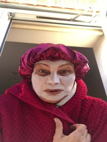 Poster for Pep Talk video from CRAZY WINDOW LADY OFFICIAL