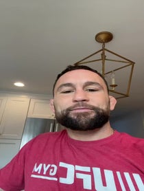Poster for Birthday video from Frankie Edgar