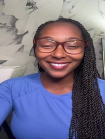 Poster for Birthday video from Dr. Ebonie Vincent