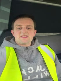 Poster for Pep Talk video from Trucker Tim