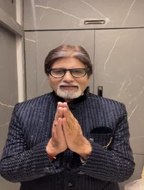 Poster for Birthday video from BIG B Shashikant Pedwal 👍