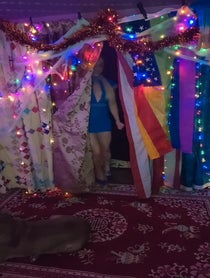 Poster for Birthday video from Allegra "Pi" DuVal as Britney Spears