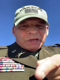 Poster for Pep Talk video from Colonel (Retired) Darryl Hensley