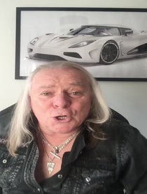 Poster for Birthday video from Bernie Shaw