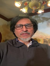 Poster for Birthday video from Ramiz Raja