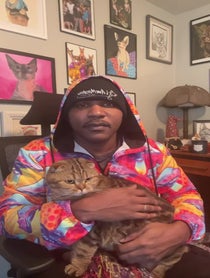 Poster for Birthday video from iAmMoshow The Cat Rapper