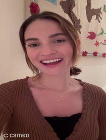 Poster for Intro video video from Lily James