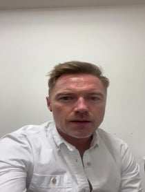 Poster for Pep Talk video from Ronan Keating