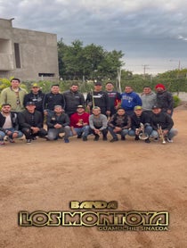 Poster for Valentine's Day video from Banda Los Montoya
