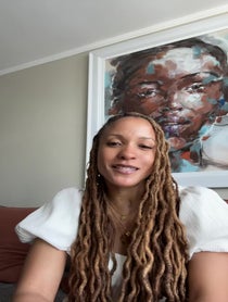 Poster for Birthday video from Sa-Roc