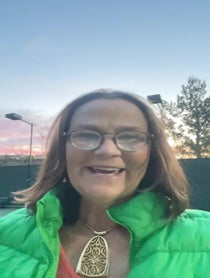 Poster for Birthday video from Pam Shriver