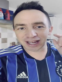 Poster for Birthday video from Jimlad