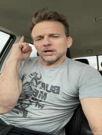 Poster for Birthday video from Sean Patrick Flanery