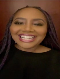 Poster for Birthday video from Lalah Hathaway