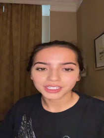 Poster for Give Thanks video from Isabela Merced