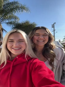 Poster for Birthday video from Dixon sisters