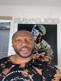 Poster for Birthday video from Reggie Watkins