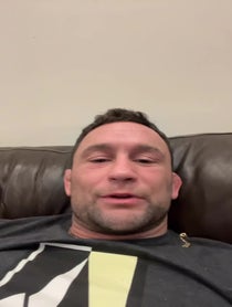 Poster for Birthday video from Frankie Edgar