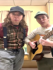 Poster for Birthday video from Hicks And Giggles