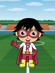 Poster for Birthday video from Red Titan from Ryan’s World