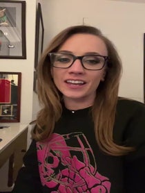 Poster for Birthday video from Kat Timpf