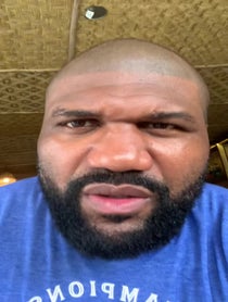 Poster for Birthday video from Rampage Jackson