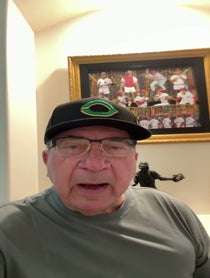 Poster for Father's Day video from Johnny Bench