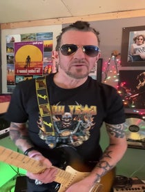 Poster for Birthday video from Gary Hoey