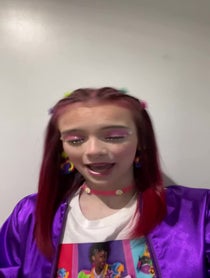 Poster for Birthday video from Leigha Rose Sanderson