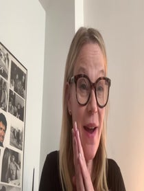 Poster for Birthday video from Samantha Mathis