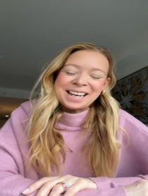 Poster for Pep Talk video from Adrianne Haslet
