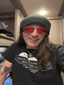 Poster for Birthday video from Rachel Bolan