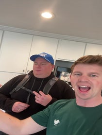 Poster for Anniversary video from Jake & Brad