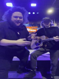 Poster for Birthday video from Adam and The Metal Hawks