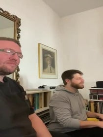 Poster for Birthday video from Two Jews