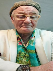 Poster for Birthday video from Robin Williams Impersonator
