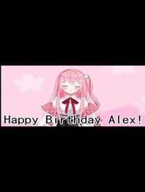 Poster for Birthday video from Nagomi Sakura 桜なごみ