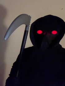 Poster for Birthday video from Grim Reaper