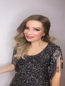 Poster for Birthday video from Sandy Leah impersonator