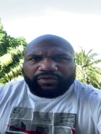 Poster for Birthday video from Rampage Jackson