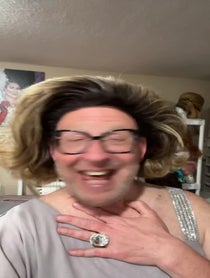 Poster for Birthday video from Sheila from Accounting - Drag Queen in Orlando