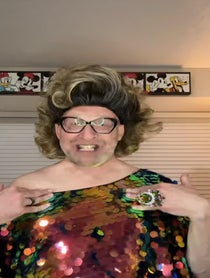 Poster for Gift video from Sheila from Accounting - Drag Queen in Orlando