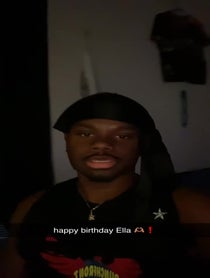 Poster for Birthday video from Dee Joseph