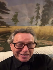 Poster for Birthday video from Richard E Grant