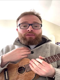 Poster for Birthday video from The Ukulele Teacher