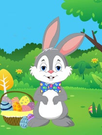 Poster for Easter video from Easter Bunny