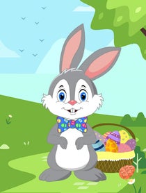 Poster for Easter video from Easter Bunny