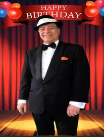 Poster for Birthday video from Gary Anthony