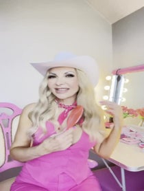 Poster for Birthday video from Barbie Rachel Evans